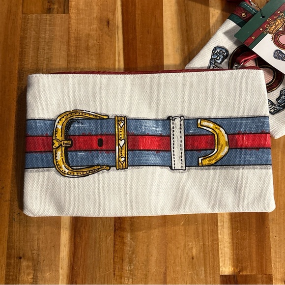 Brighton "In Love We Trust" Pouch 2 Piece Set, Fashionista Collection 2019 - NWT - Picture 3 of 9